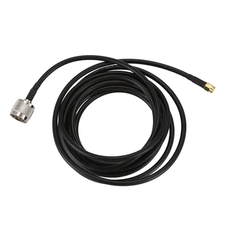 Winet Lora LMR400 5 Metre Anten Kablosu (RP-SMA Erkek / N-Type Erkek)