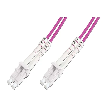 LC - LC FIBER PATCH KABLO OM4 60CM Multimode, Duplex, 50/125, OM4, LSZH