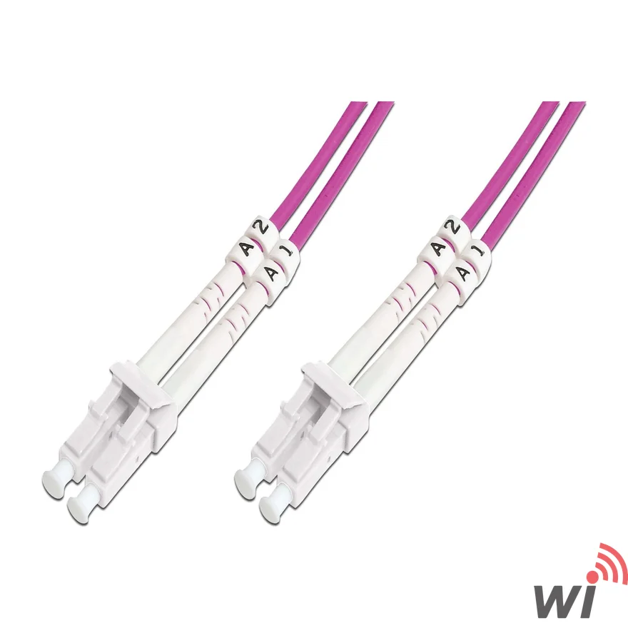 LC - LC FIBER PATCH KABLO MM OM4 20 MT Multimode, Duplex, 50/125, OM4, LSZH